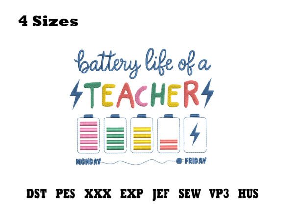 Battery Life of a Teacher Embroidery: A Designer’s Review
