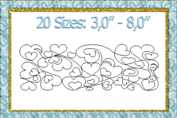 Heart Border Embroidery Design Review