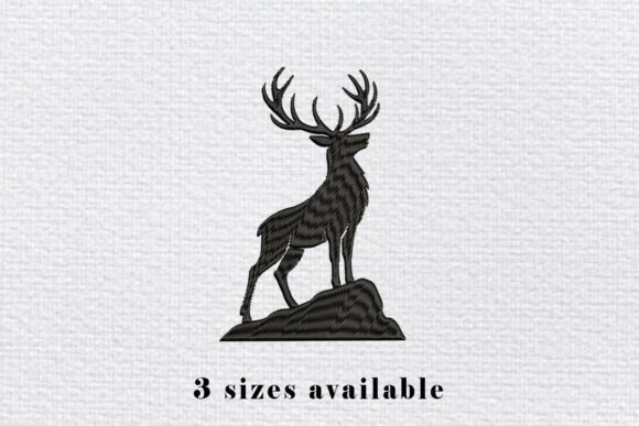Review: Deer Silhouette Embroidery Design File