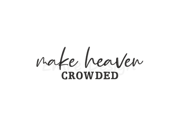 Review: Make Heaven Crowded Embroidery Design