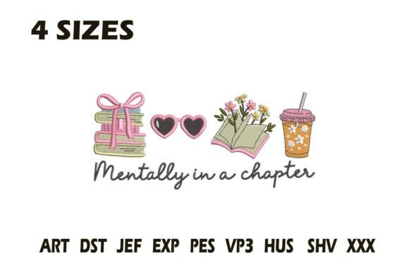 Review: Mentally in a Chapter Embroidery Design