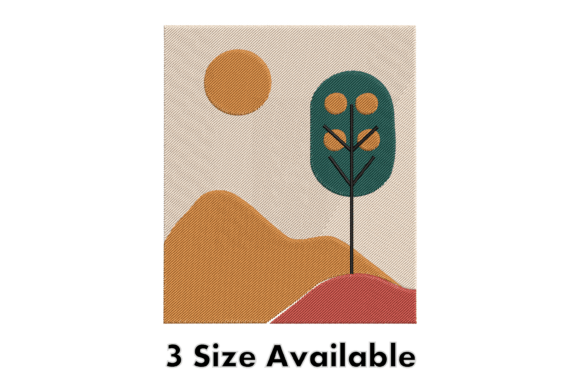 Review: Minimalist Tree Embroidery Design for Gifts