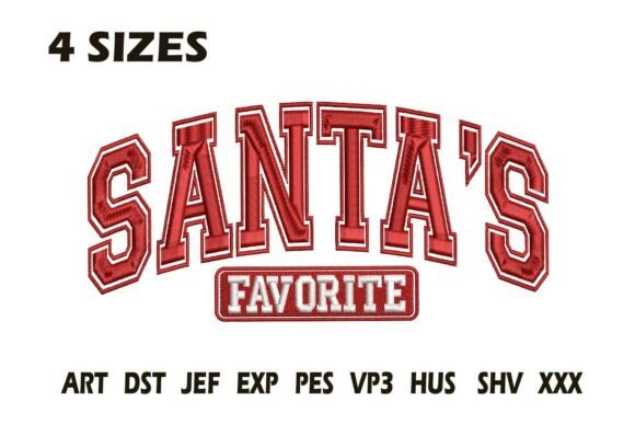 Review: Santa’s Favorite Embroidery Design
