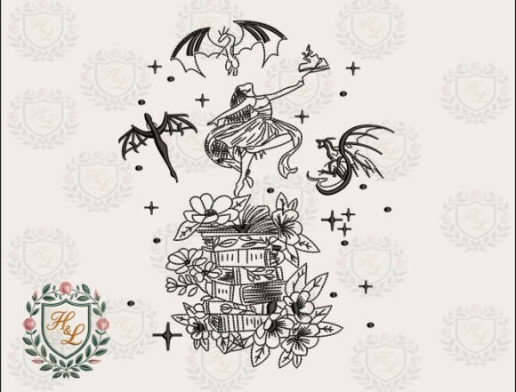 Reviewing Dark Fantasy Embroidery Files for Etsy Shops