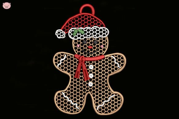 Reviewing Gingerbread Man Christmas Embroidery