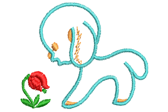 Reviewing the Cute Puppy with Rose Embroidery Design