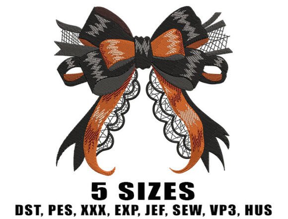 Reviewing the Lace Trim Bow Embroidery Design