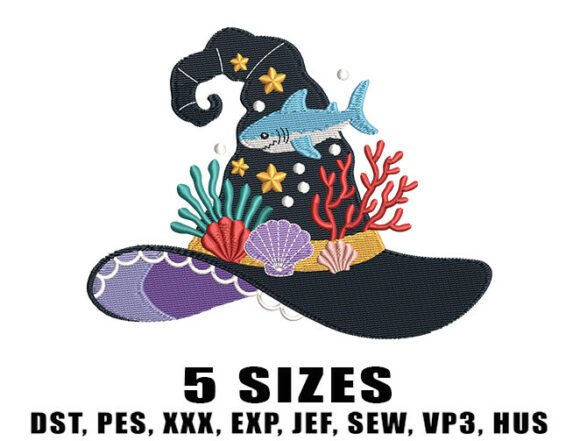 Reviewing the Spooky Ocean Witch Embroidery Design