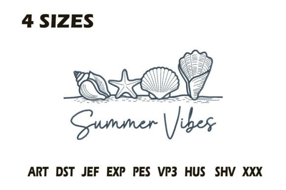 Reviewing the Summer Vibes Embroidery Design
