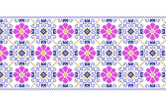 Reviewing Ukrainian Folk Cross Stitch Embroidery